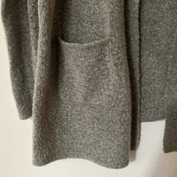 Atmosphere Primark Gray Knit Oversized Long Open Cardigan Size M - Picture 5 of 11